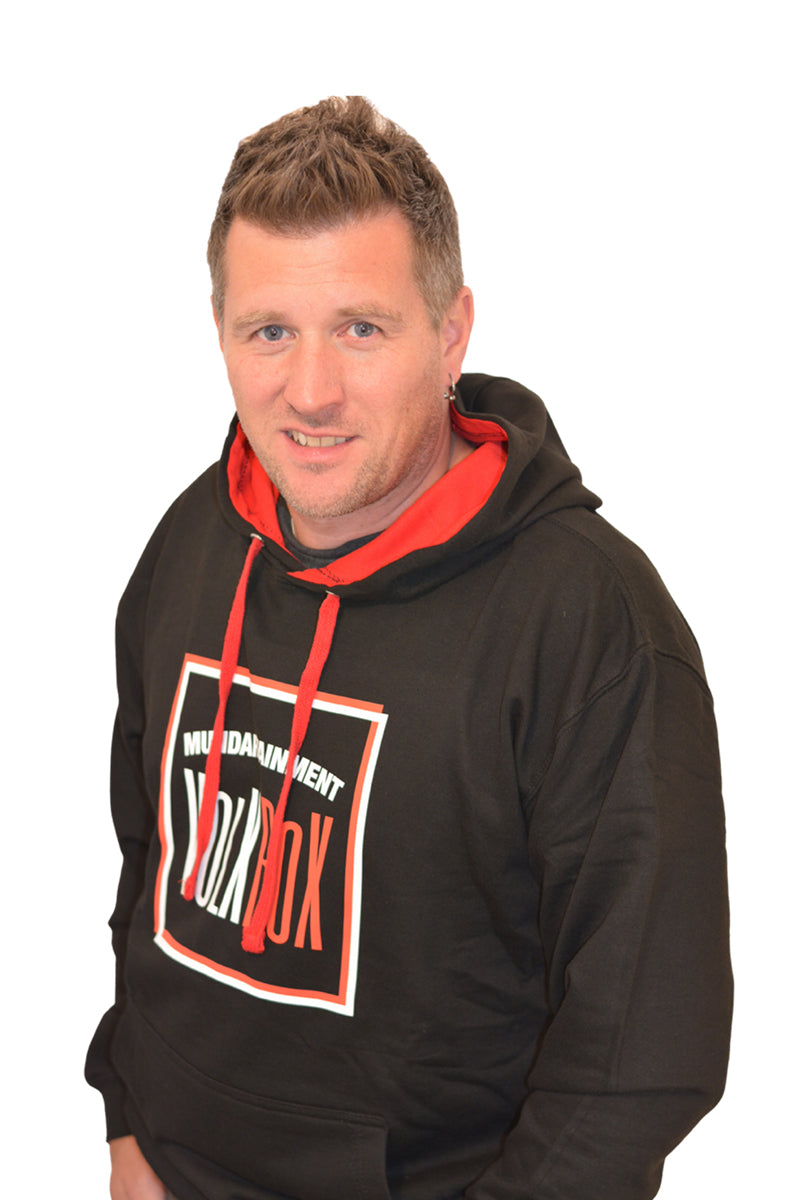 VolXRoX - Pullover Schwarz-Rot