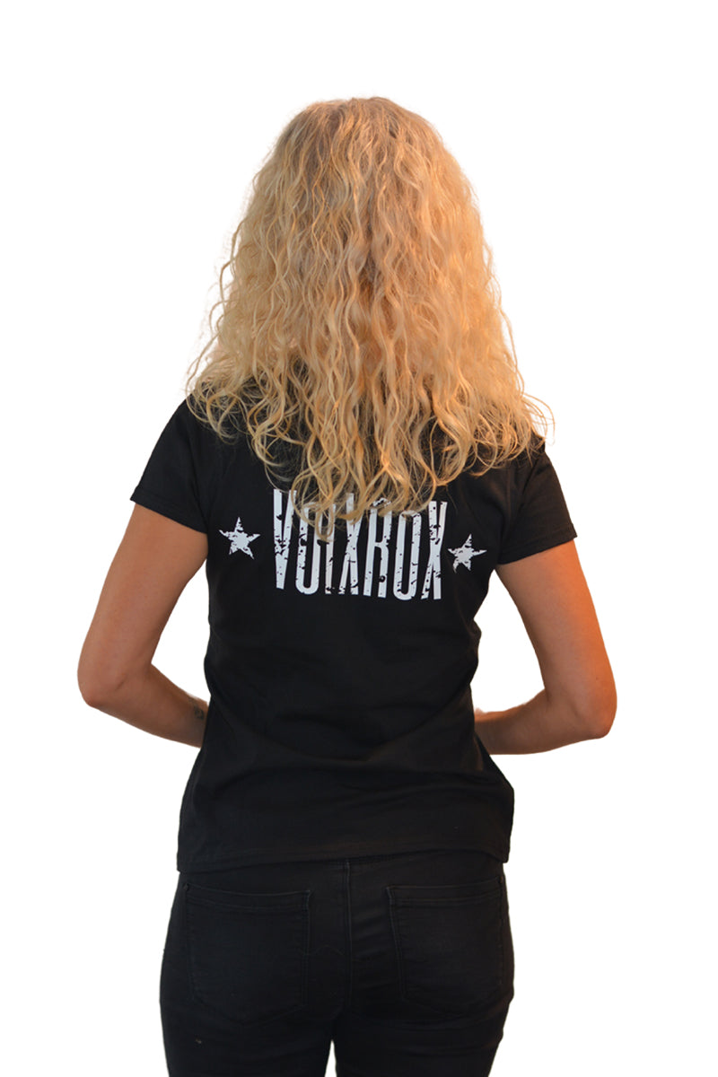 VolXRoX - T-Shirt Schwarz Damen