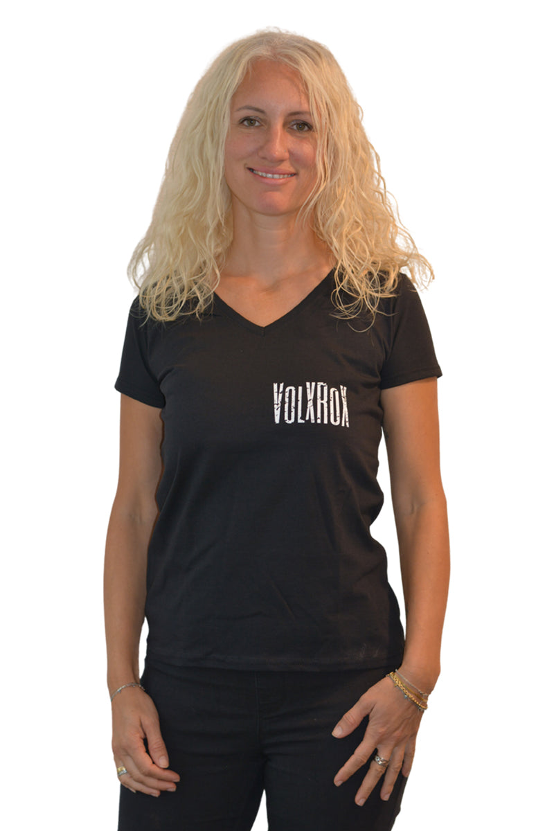 VolXRoX - T-Shirt Schwarz Damen
