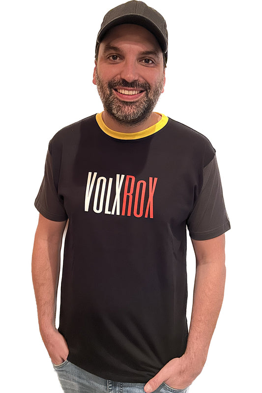 VolXRoX - T-Shirt Gelb-Schwarz