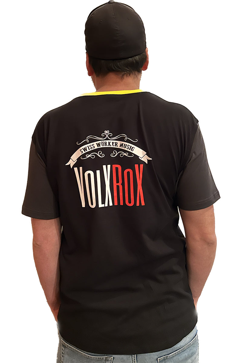 VolXRoX - T-Shirt Gelb-Schwarz